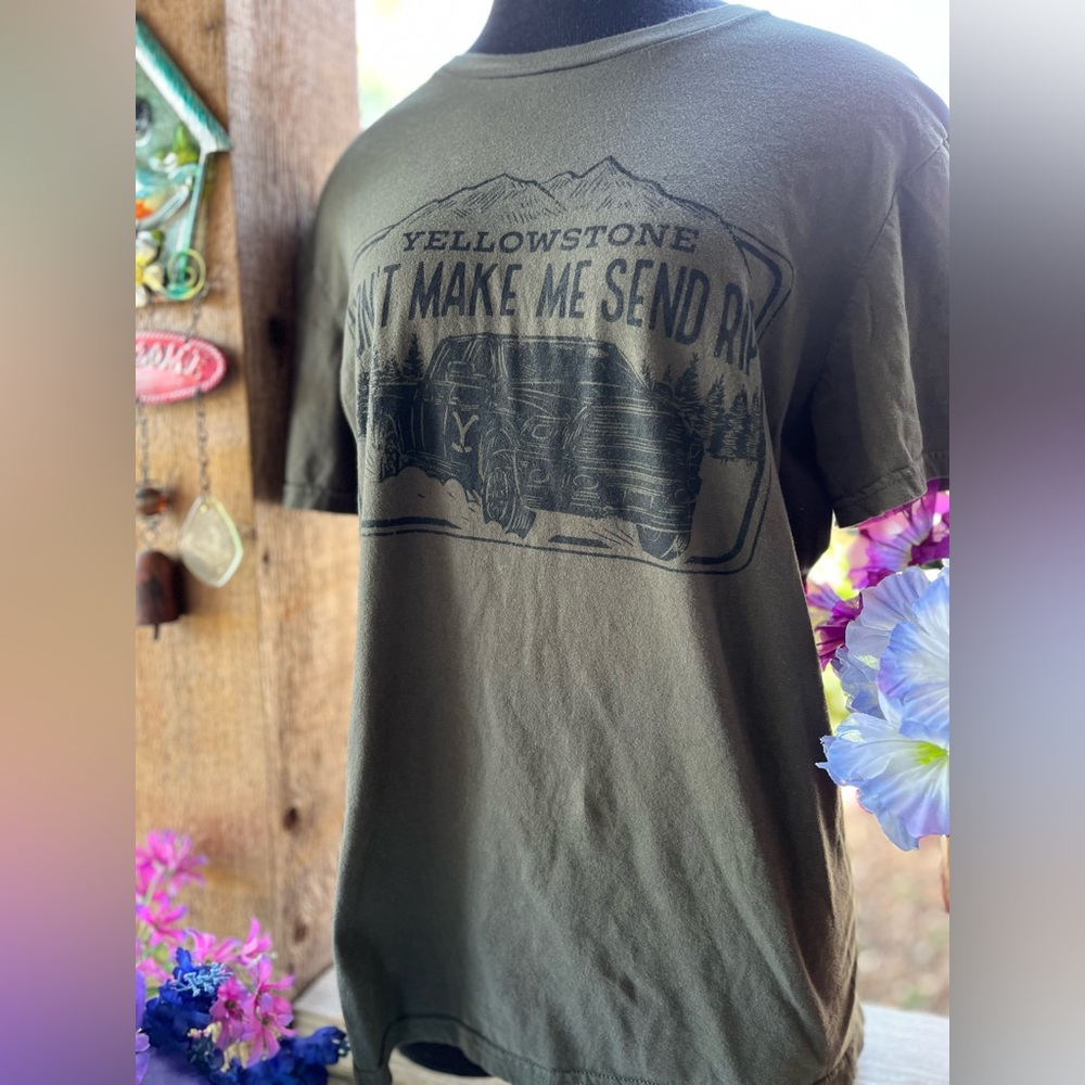 Yellowstone Rip Themed Graphic Tee “Don’t Make Me Send Rip”